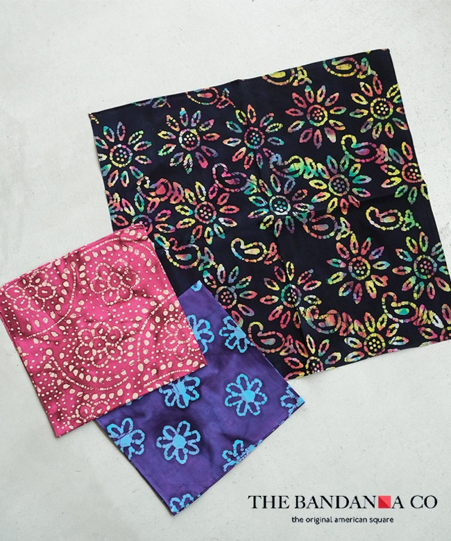 110005]THE BANDANNA COMPANY(バンダナカンパニー) BATIK BANDANNA