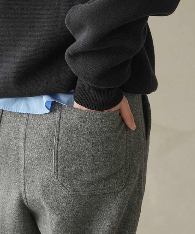 THE SHINZONE(ザ シンゾーン) COTTON WOOL SWEATPANTS コットンウール