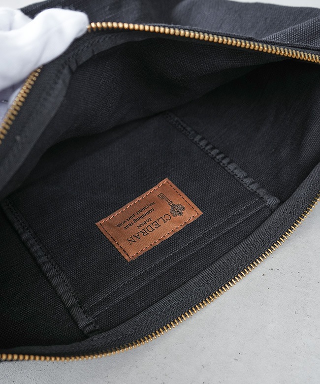 CL3980]【保存袋付き】CLEDRAN(クレドラン) HASA SEMICIRCLE HALF