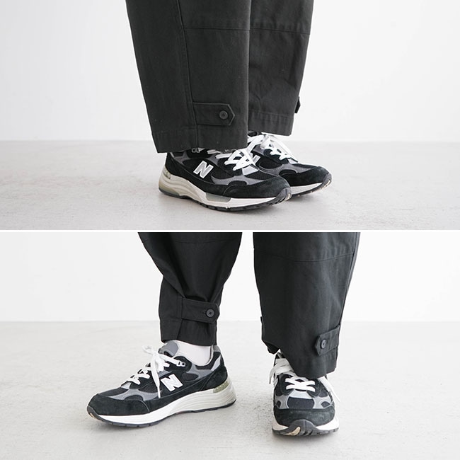 RB-FR0604PF]FIRMUM(フィルマム)ギャザーテーパードミリタリーパンツ