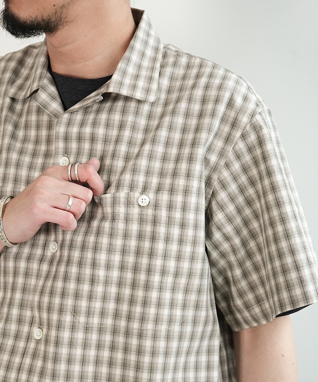 SALE 20%OFF】Caledoor(カレドアー) Organic Cotton Rambling Check