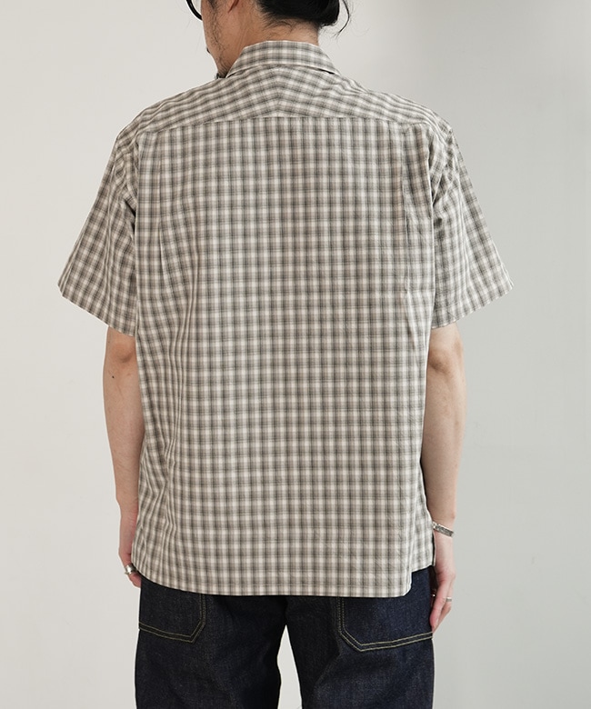 Caledoor(カレドアー) Organic Cotton Rambling Check Shirts