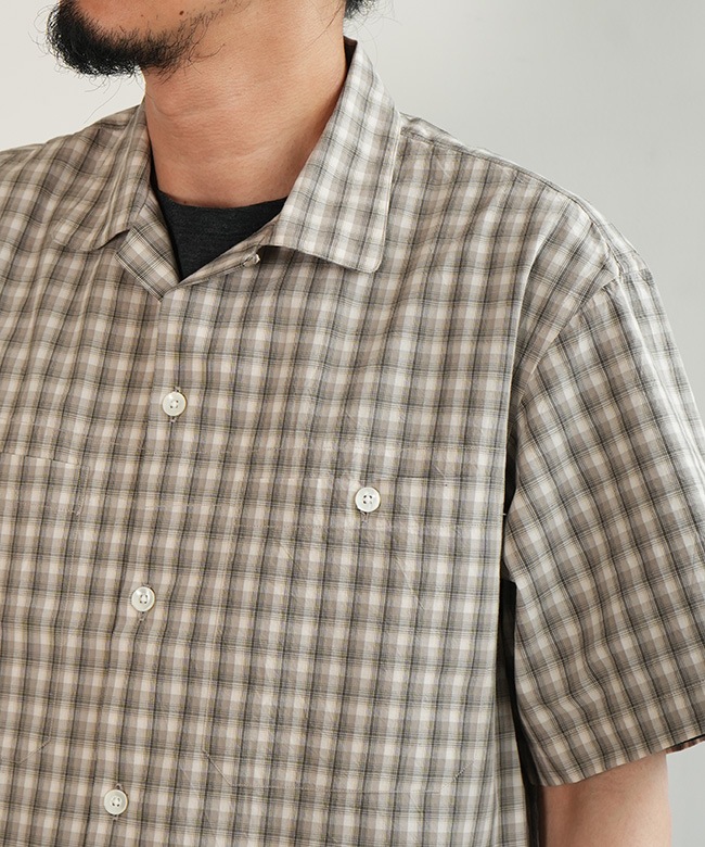 SALE 20%OFF】Caledoor(カレドアー) Organic Cotton Rambling Check