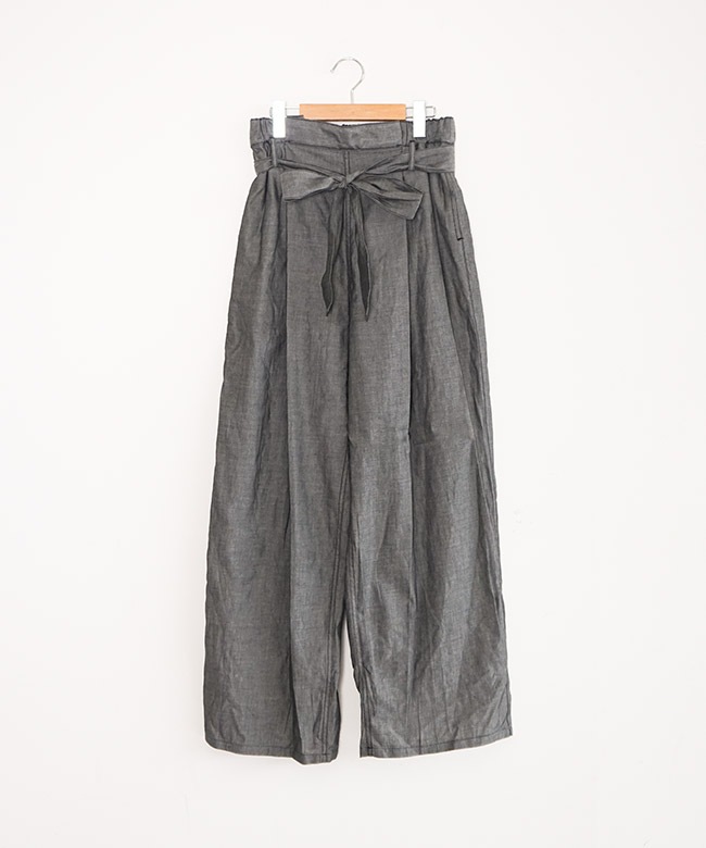 MIDIUMISOLID(ミディウミソリッド) 別注色あり sheer denim easy PT