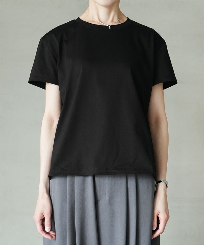 ◇SOLAMONAT LARME(ソラモナラーム) ギザコットンTシャツ レディース
