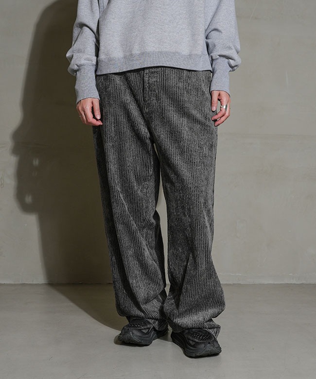 FIRMUM フィルマム 2024AW グロッシーコーデュロイ カーディガン FIRMUM ｜フィルマム｜綿レーヨン・グロッシーコーデュロイ