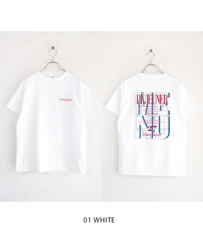 THE SHINZONE BISTRO MENU Tシャツ BISTRO MENU TEE – Shinzone