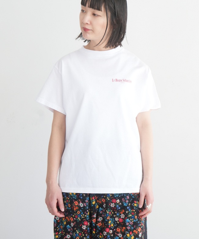 トップス Shinzone BISTRO MENU TEE SALE 50%OFF】[25SMSCU14]THE SHINZONE(ザ シンゾーン) BISTRO