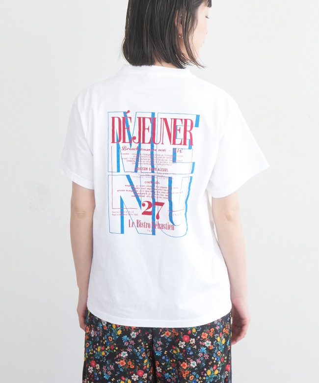 トップス Shinzone BISTRO MENU TEE BISTRO MENU TEE – Shinzone