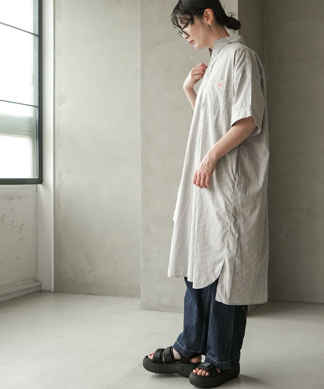 ◇DANTON(ダントン) P.O DRESS S/S プルオーバードレス ショート