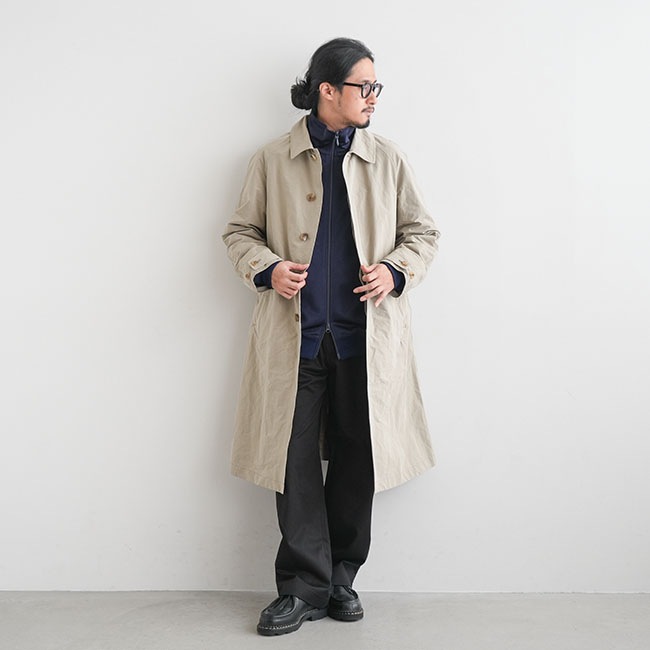 Scye /SCYE BASICS サイベーシックス ギザコットン 先染高密度