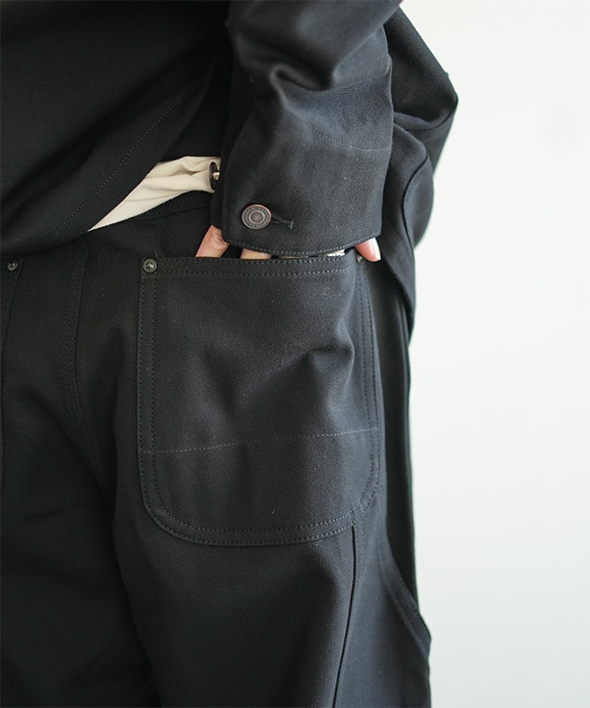 5125-83521]SCYE BASICS(サイベーシックス) Stretch Cotton Duck