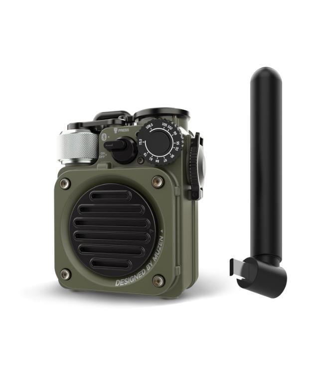 mw-pvxi3] / MUZEN(ミューゼン) / FMラジオ、モバイルバッテリー搭載の