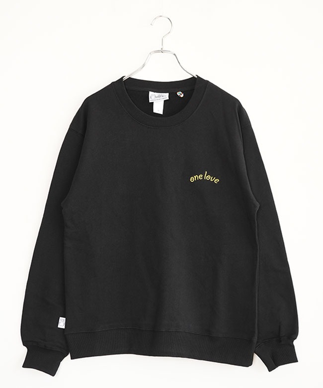 G621787]gym master(ジムマスター) 10.3oz one love 刺繍スウェット