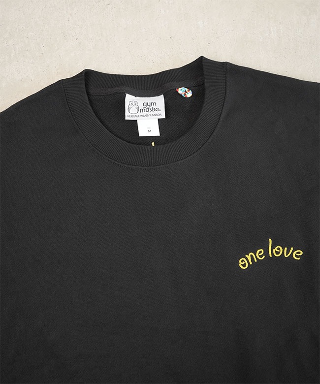 SALE 30%OFF】gym master(ジムマスター) 10.3oz one love 刺繍 