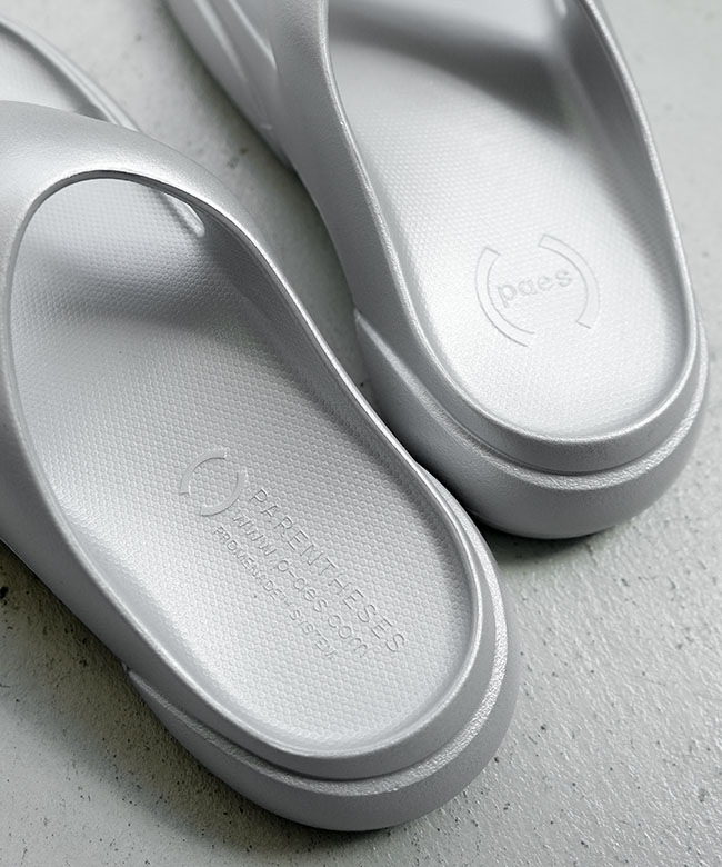 PAES(ペイズ)【携帯袋付き】FLIPFLOP 02 フリップフロップ SILVER