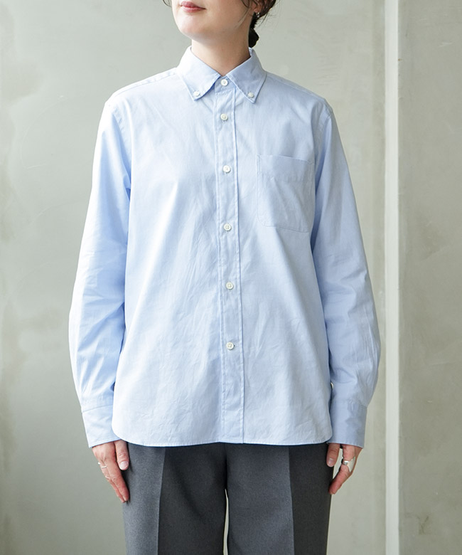 美品♪ザシンゾーン オックスフォード コットン100 ロングシャツワンピース THE SHINZONE(ザ・シンゾーン) OXFORD SHIRT オックスフォードシャツ