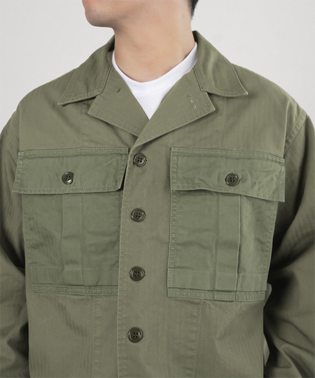 訳ありworkers M-43 Shirt Jacket WORKERS/ワーカーズ M-43 Shirt Jacket, Herringbone ODの通販