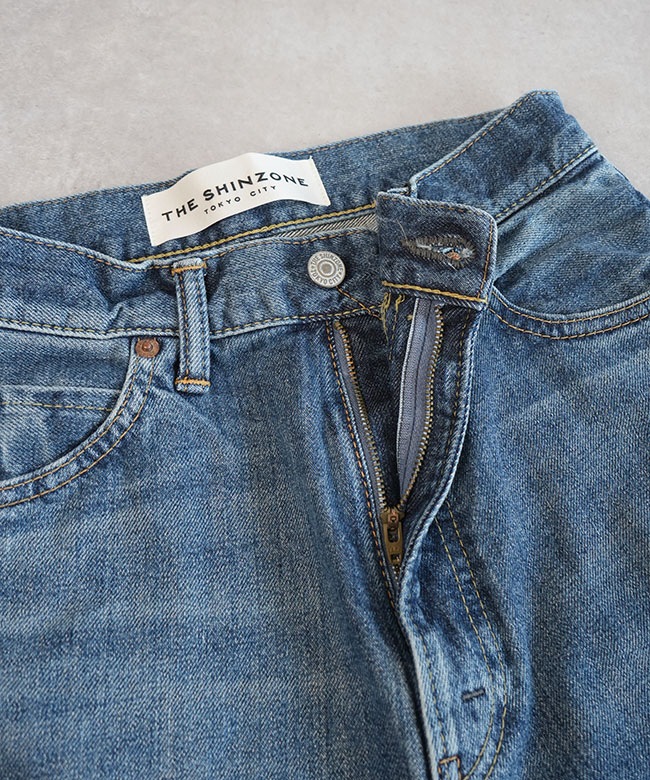 24AMSPA01]THE SHINZONE(ザ シンゾーン) MARILYN DENIM(BLUE) デニム