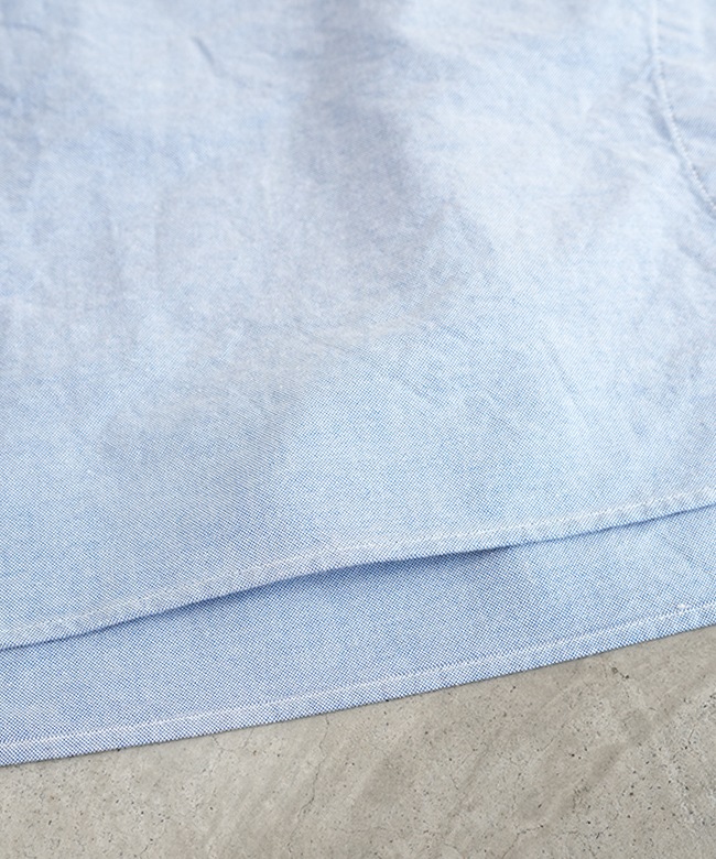 ◇DANTON(ダントン) ROUND COLLAR P.O SHIRT L/S ラウンドカラー プル