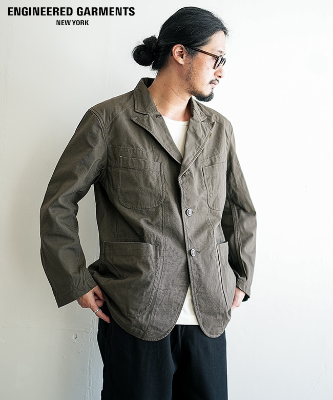 ENGINEERED GARMENTS ベッドフォードジャケット （グレー） ENGINEERED GARMENTS (エンジニアードガーメンツ) Bedford