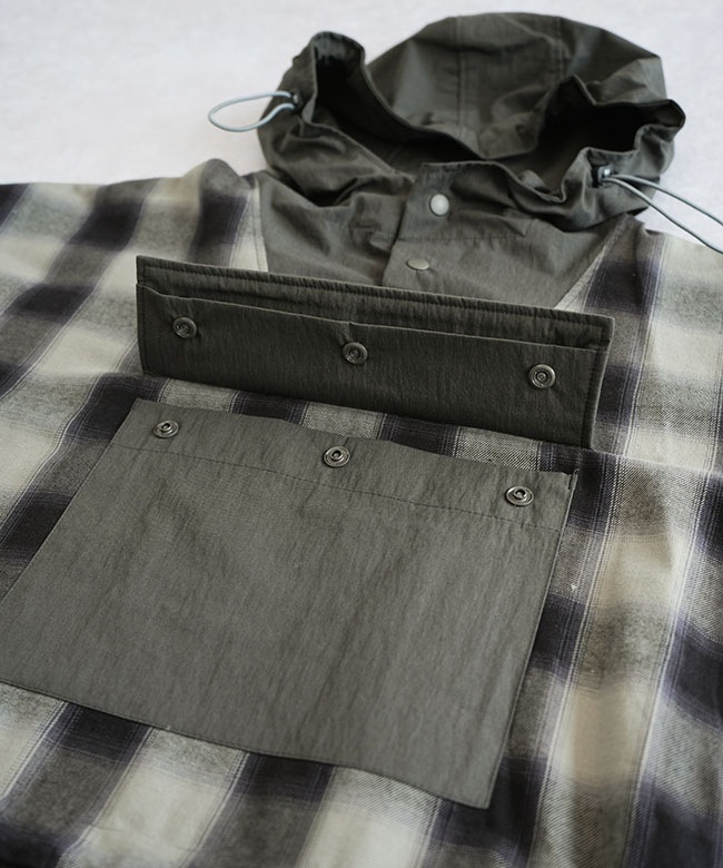 SALE 50%OFF】F/CE.(エフシーイー) WATER SHIELD CHECK ANORAK SHIRT