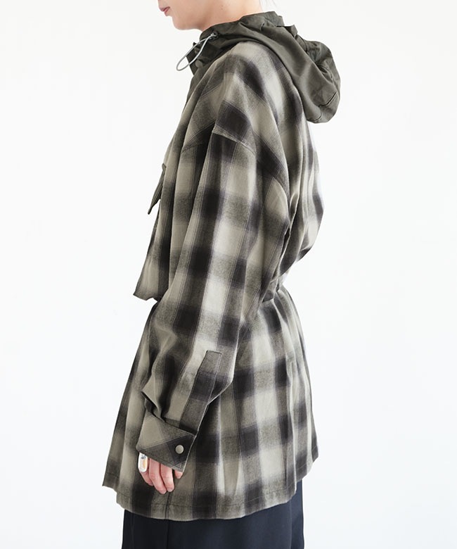 SALE 50%OFF】F/CE.(エフシーイー) WATER SHIELD CHECK ANORAK SHIRT