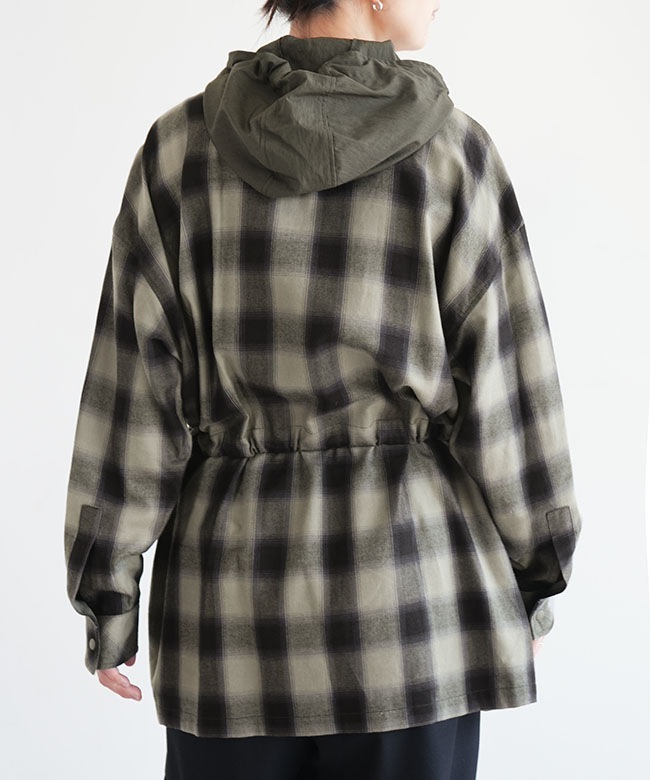 SALE 50%OFF】F/CE.(エフシーイー) WATER SHIELD CHECK ANORAK SHIRT