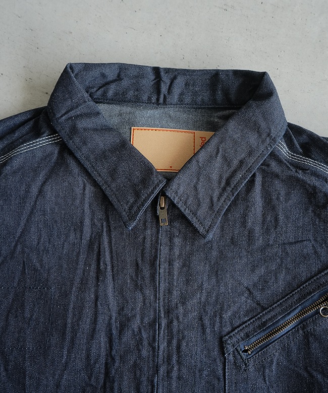 HS291]SKEWed(スキュー) Zipper Blouse ジッパーブラウス メンズ