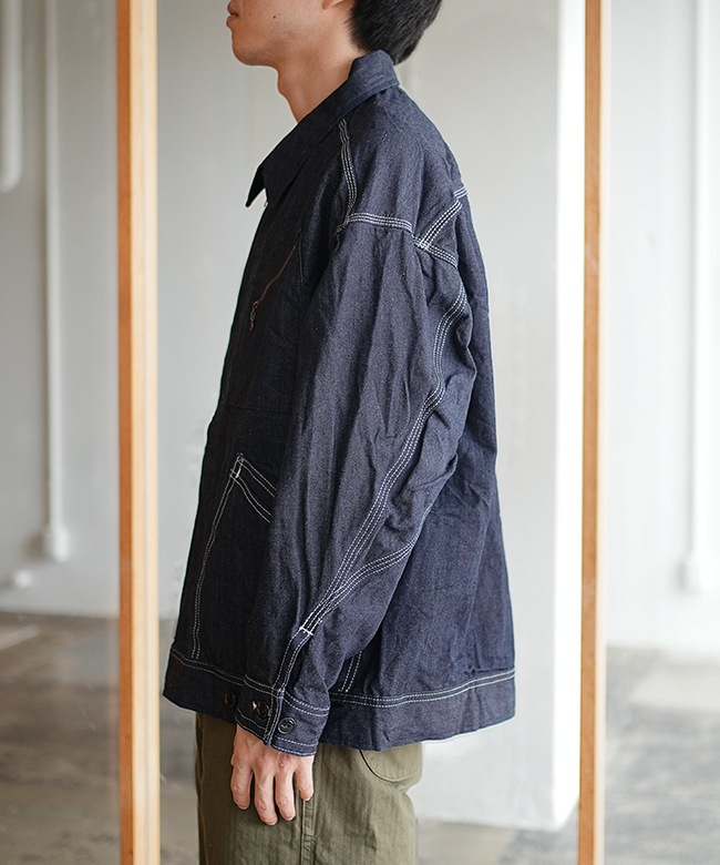 SALE 50%OFF】[HS291]SKEWed(スキュー) Zipper Blouse ジッパー