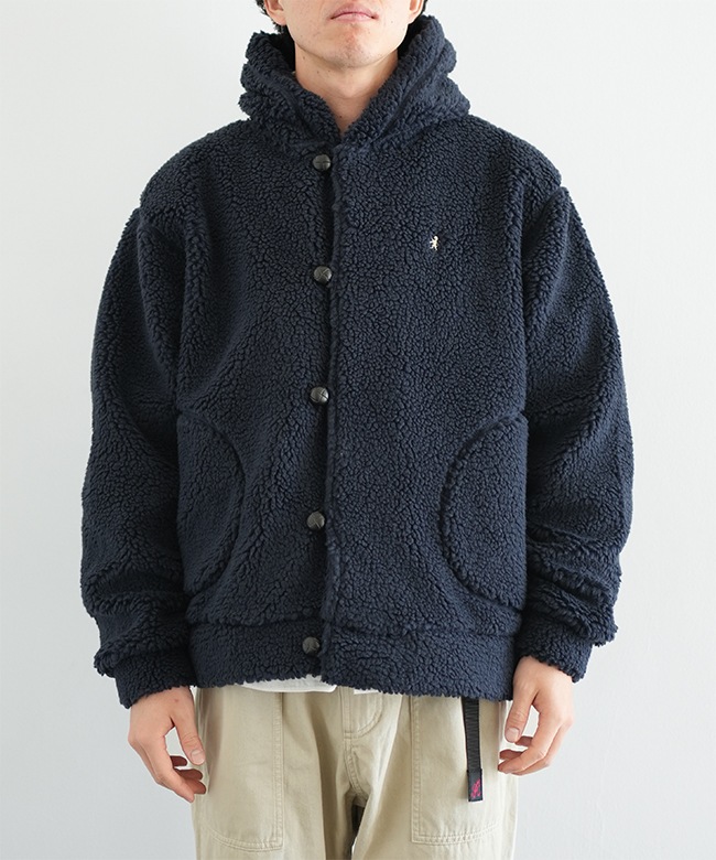 Gymphlex ボアパーカー ジムフレックス Gymphlex ボアジャケット パーカー ジップアップ