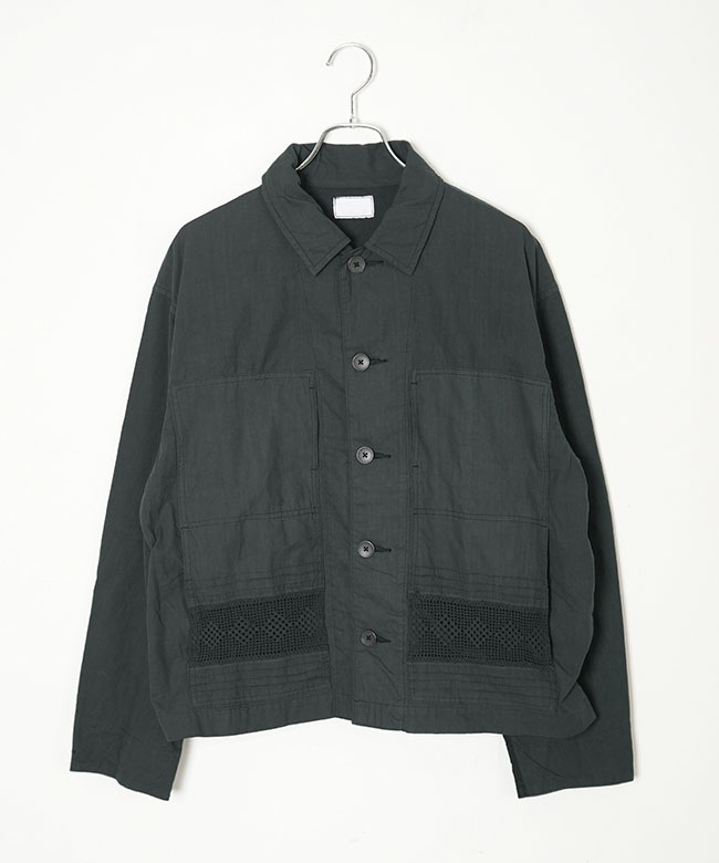 CHANGES(チェンジーズ) Remake Bed Linen Shirt Jacket リメイクベッド