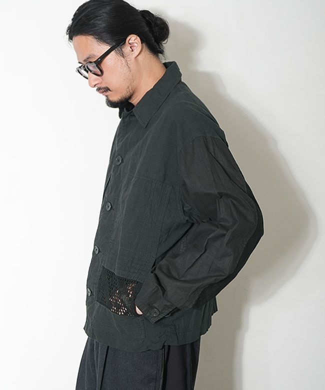 SALE 30%OFF】CHANGES(チェンジーズ) Remake Bed Linen Shirt Jacket