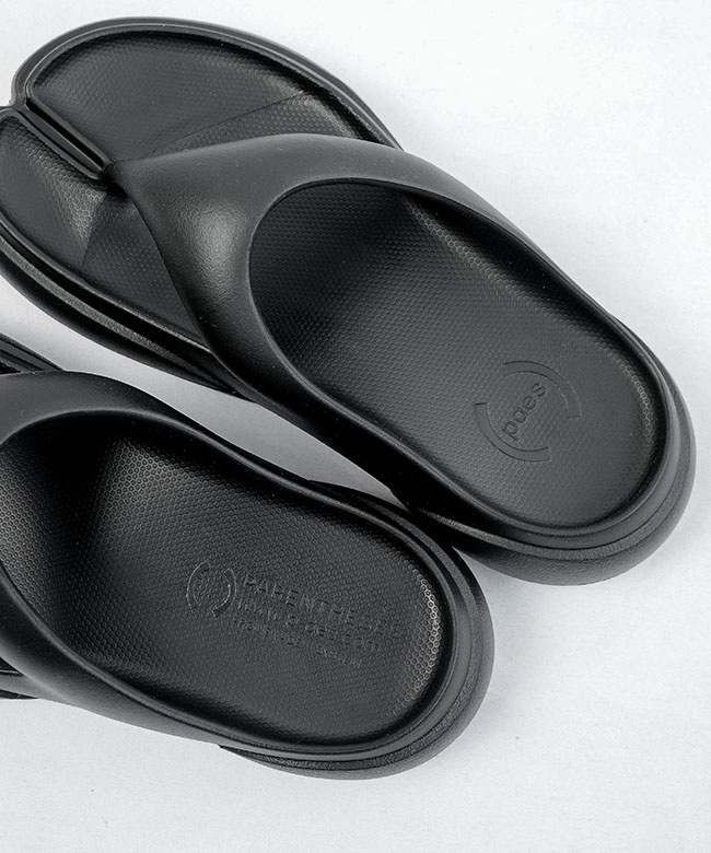 PAES(ペイズ)【携帯袋付き】FLIPFLOP 02 フリップフロップ BLACK