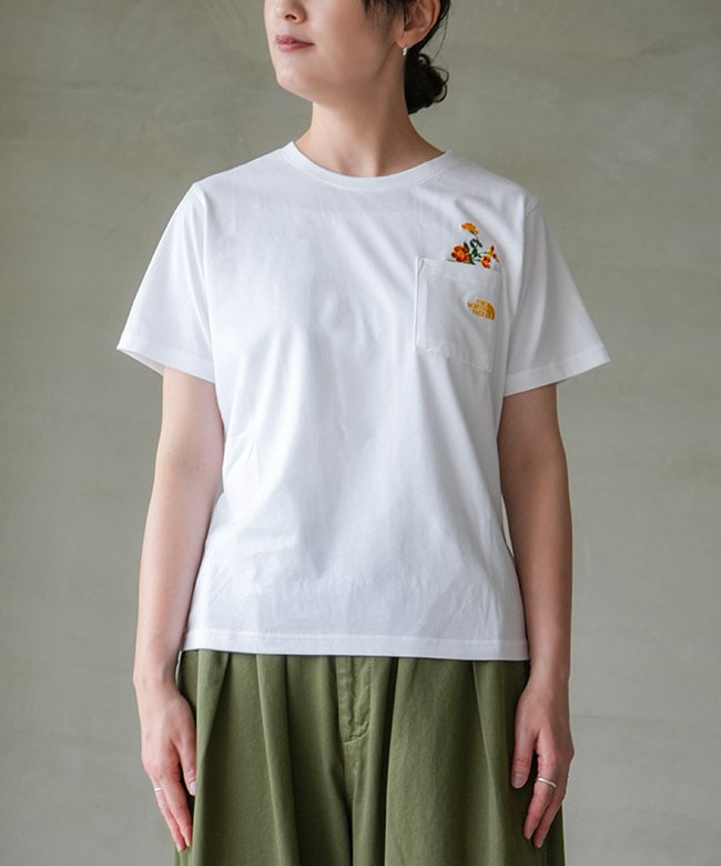 ◇THE NORTH FACE(ザ・ノース・フェイス) S/S FD Flower Logo Tee