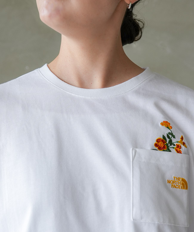◇THE NORTH FACE(ザ・ノース・フェイス) S/S FD Flower Logo Tee