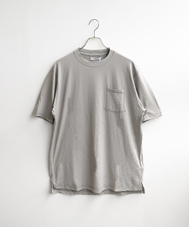 nonnative(ノンネイティブ) DWELLER S/S TEE MERINO WOOL OVERDYED