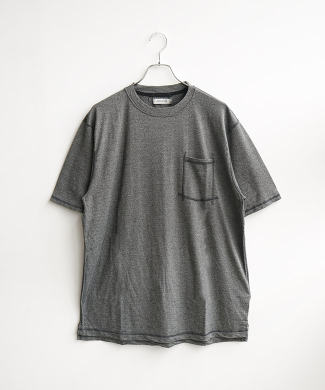nonnative(ノンネイティブ) DWELLER S/S TEE MERINO WOOL OVERDYED