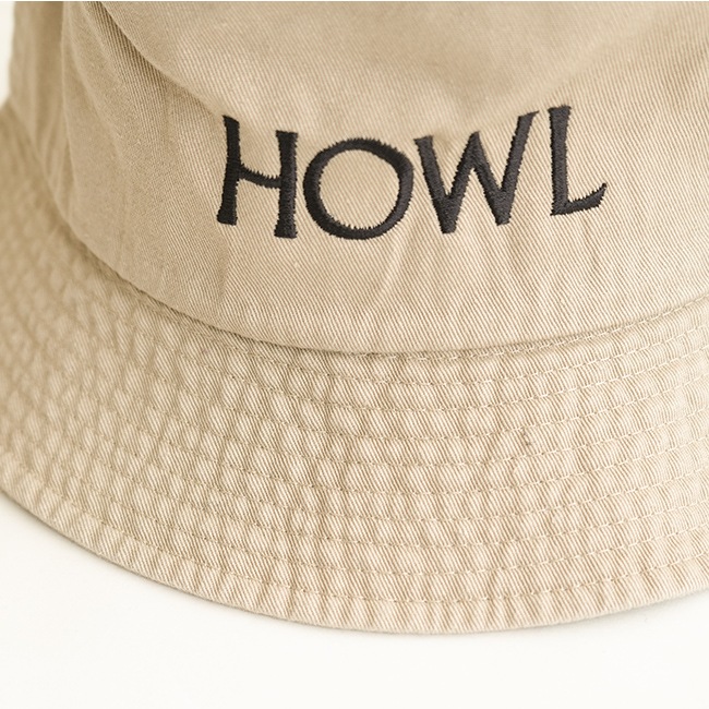 cl-g2]City Lights Book Store シティライツ ロゴ刺繍バケット