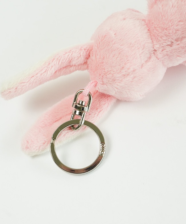 NICI(ニキ) BB ラビットロサ 10cm キーホルダー [4012390884418
