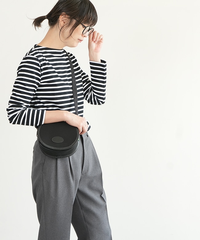 ORCIVAL(オーチバル/オーシバル) BOAT-NECK LONG SLEEVE T-SHIRTS