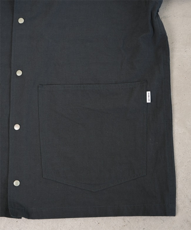 ◇[DT-B0240WCL]DANTON(ダントン)COTTON LINEN COVERALL SHIRT