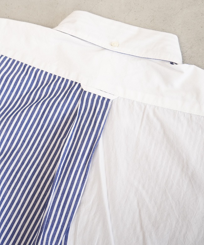 67▢engineered garmentsストライプパーカ TS0226-10 Engineered Garments．(エンジニアドガーメンツ) ストライプ柄