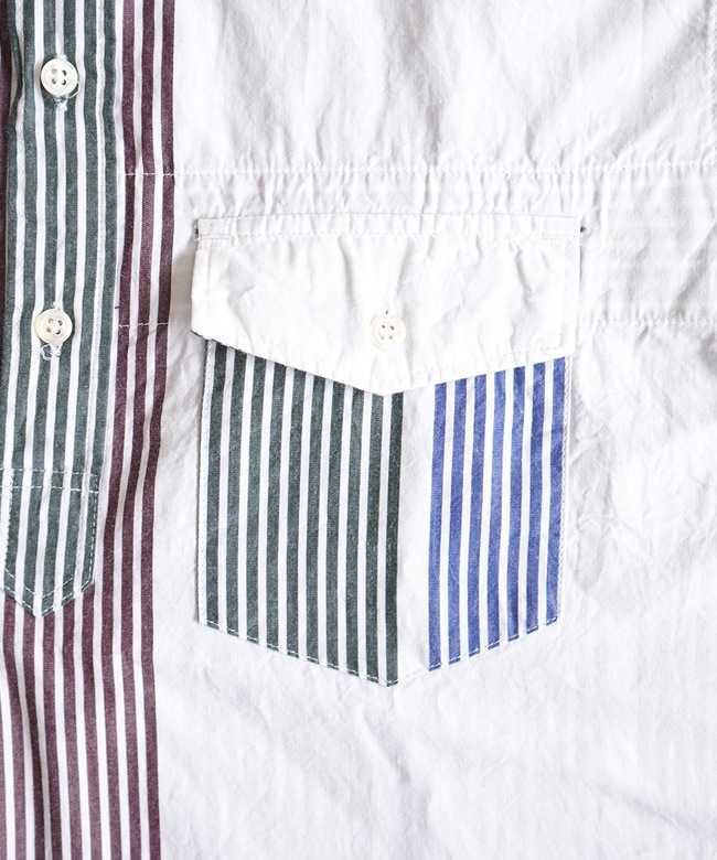 『Engineered Garments』ボタンダウン／長袖シャツ／USA製／S qt015-04.jpg