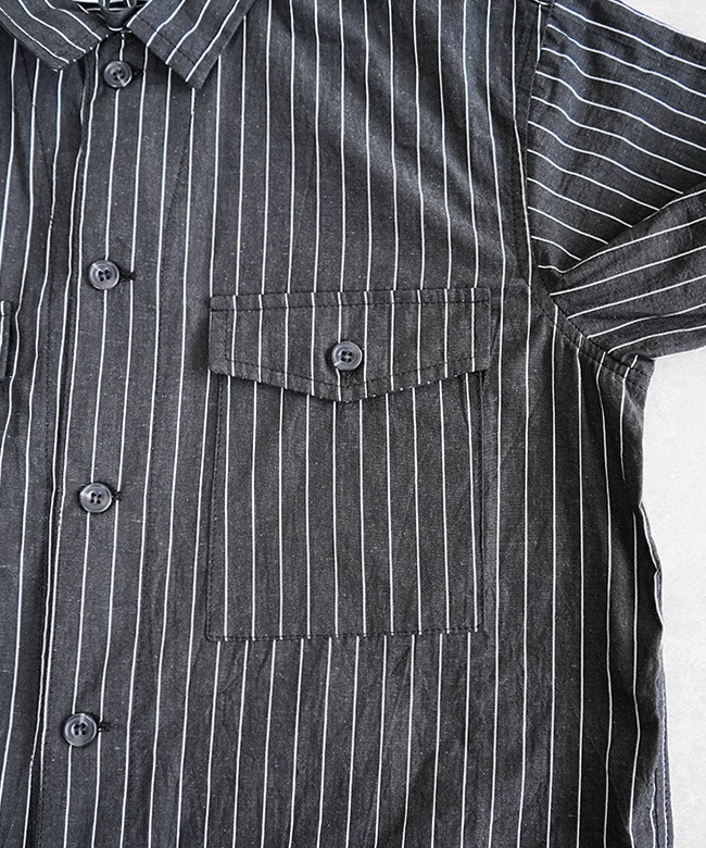 YAR-25SS-P6]Yarmo(ヤーモ) Boiler Suit_Indigo Chambray ボイラー