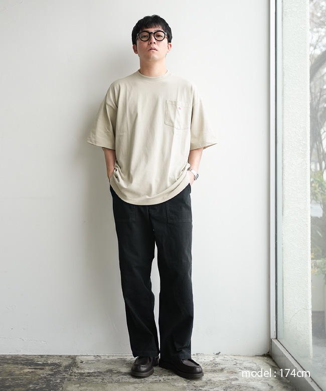 ◇[DT-C0402TCB]DANTON(ダントン) BIG T-SHIRT ビッグTシャツ メンズ