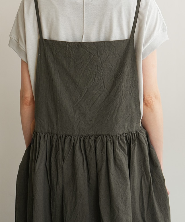 SALE 50%OFF】[251123]ina(イナ) ウエスト切替エプロンキャミ