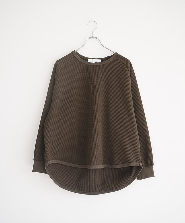 SALE 50%OFF】&FIELD(アンドフィールド) IRMワッフルサマーニット