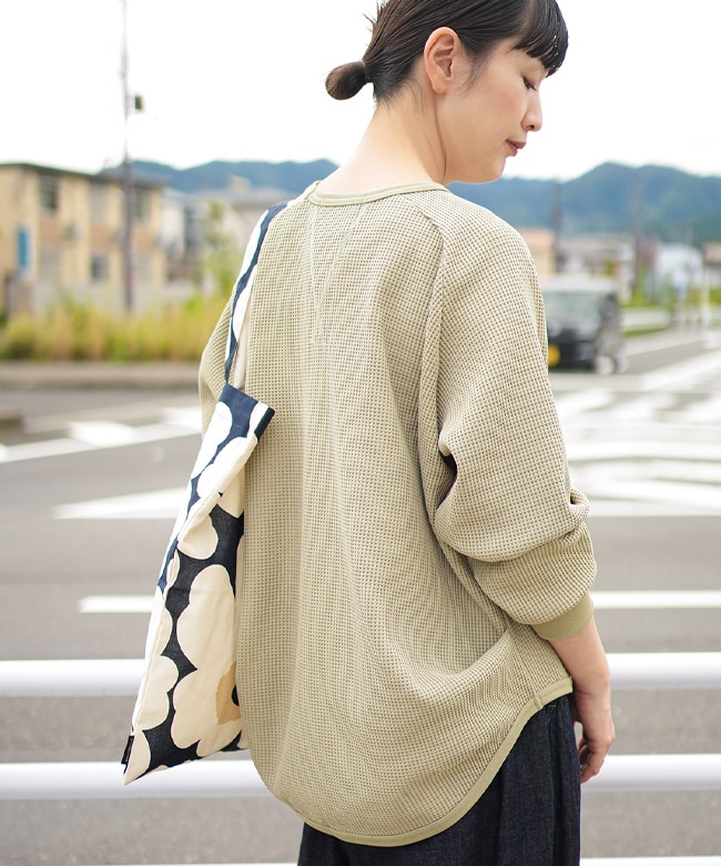 and-wf]&FIELD(アンドフィールド) IRMワッフルサマーニットガゼットPO