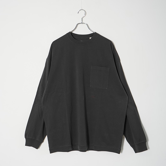 S26ST015]nanamica(ナナミカ) OOAL L/S POCKET TEE OOALロングスリーブ